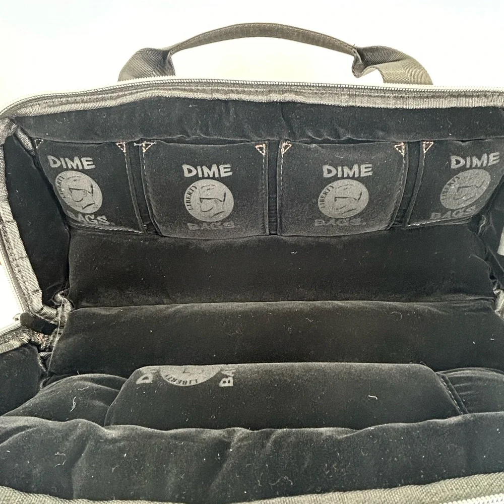 Dime Bags 15” Earth Brown Duffle Tube Hemp Blend Bag‎ NEW with Tags
